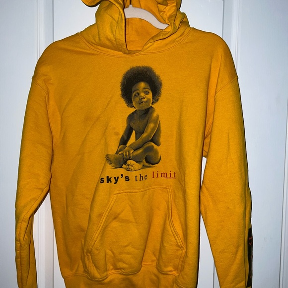 Biggie Smalls Skys The Limit Hoodie Small - Picture 4 of 8